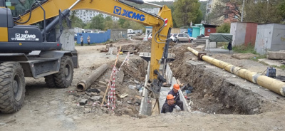 На улицах Никифорова и Сафонова во Владивостоке завершается реконструкция теплосети