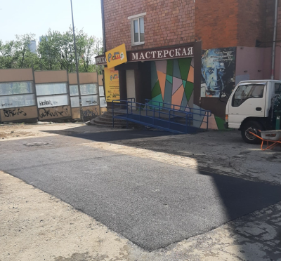 Во Владивостоке продолжается благоустройство после ремонтных работ на электро- и теплосетях